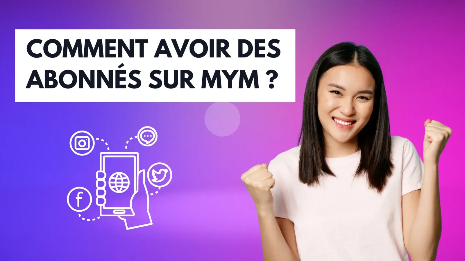 ¿cómo conseguir suscriptores en MYM?