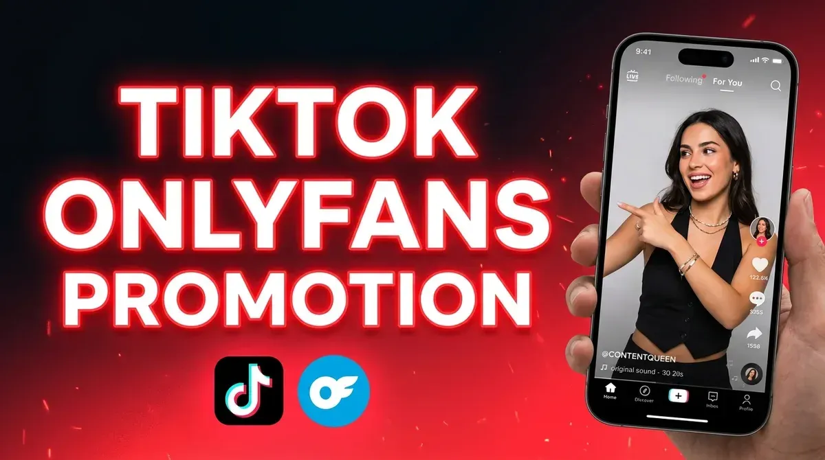 Promoción de OnlyFans en TikTok