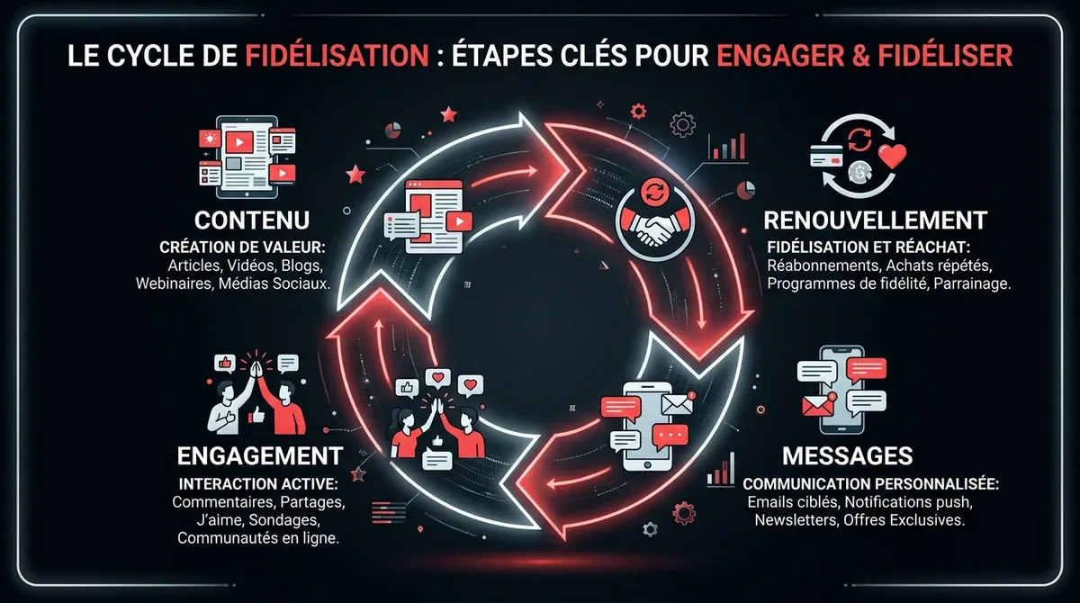 Cycle de fidélisation OnlyFans